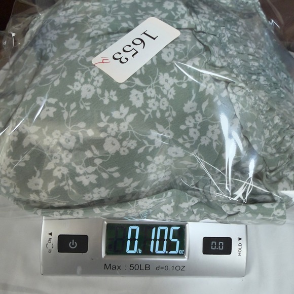 Altar'd State Kelly Floral Romper Green Smocked Tiered Ruffle Size M - Picture 12 of 12